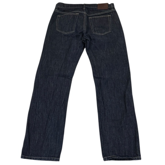 VTG Y2K CCS Banks Straight Jeans Dark Blue Cotton Skater Street Grunge 32x30.5 - Picture 7 of 16